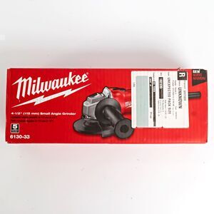 Milwaukee 6130-33 4-1/2” Small Corded Angle Grinder